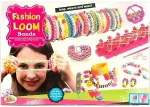 ekta fashion loom bands ( jewellery maker)- Multi color, Rubber