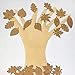 Supla 120 PCS Favor Tags Thank You Gift Tags Place Cards Name Tags Blank Cards Hang Tags Kraft Paper Tags Maple Fall Leaves Shape - 3.2