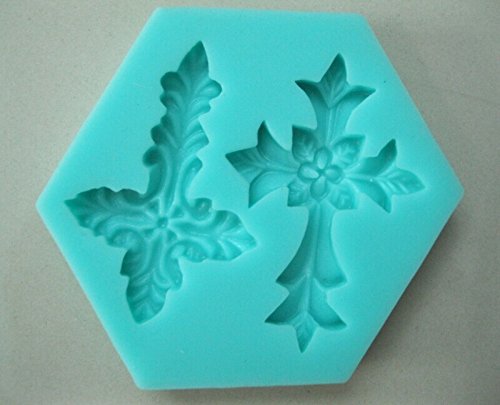 1 Pcs Cross Religious Holy Communion Christening Silicone Mould Sugarcraft Chocolate Mould Cake Decorating Tools