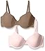 Ellen Tracy Women's 2 Pack T-Shirt Bra