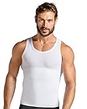 Leo Men's Slimming Abs Toning Firm Control Tank Shaper