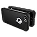 Spigen Tough Armor Desigend for Apple iPhone SE Case (2016) / Designed for iPhone 5S Case (2013) / Designed for iPhone 5 Case (2012) - SF Smooth Black
