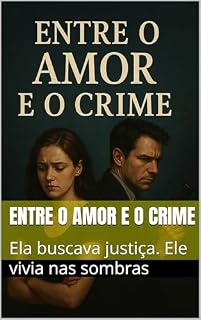 Livro Entre o Amor e o Crime: Ela buscava justiça. Ele vivia nas sombras