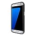 Seidio SURFACE with Metal Kickstand Case for the Samsung S7 Edge [Slim Case] - Non-Retail Packaging - Black/Black