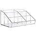 MEKBOK Makeup Organizer - Organize Cosmetics and Beauty Supplies - Acrylic Bathroom Organizers - Clear Plastic Storage Bins For Vanity