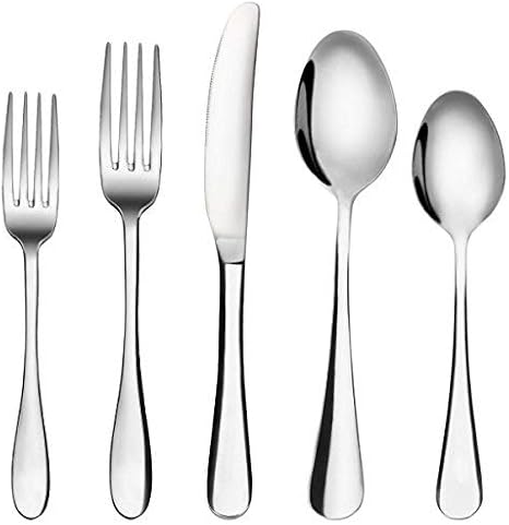 Kitchen Dining Linens Textiles 20 Pcs Stainless Steel Flatware Set Service For 4 Kitchen Cutlery Silverware Hot Kitchen Dining Bar Supplies