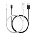 [Apple MFi Certified] [2-Pack] Anker 6ft / 1.8m Premium Lightning to USB Cable with Compact Connector Head for iPhone, iPod and iPad