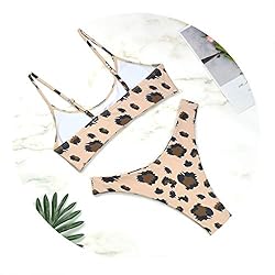 bikini 2019 Micro Set Sexy Leopard Push Up Thong