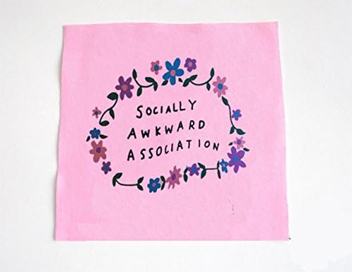 Socially Awkward Association pink patch tumblr
