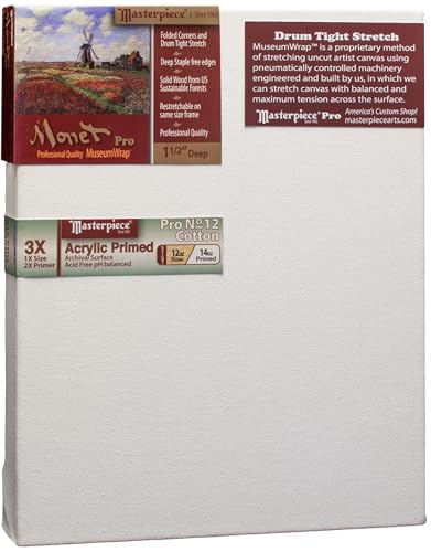 Masterpiece ZSMS-0814 Monet Pro 1.5" Deep Sausalito Heavy Weight and Texture 14…