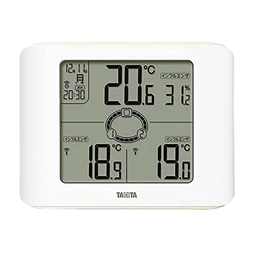 タニタ 温湿度計 無線 TC-400 IV 離れた場所の温湿度がわかる商品画像