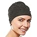 Beemo Women’s Latex Swim Cap – Rubber Bathing Hat - Black