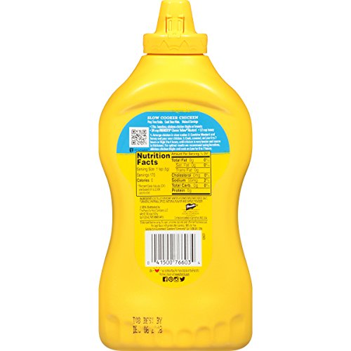 FRENCH’S CLASSIC YELLOW MUSTARD, 30 OZ
