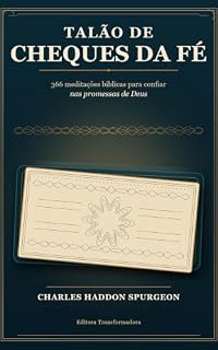Livro Talão de Cheques da Fé: 366 meditações bíblicas para confiar nas promessas de Deus