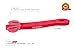 DS DOG Resistance Band Workout Band with 10-35 Pounds Resistance - Crossfit Pull Up Bands for Home or Gym - Powerlifting Exercise Bands - Extra Durable Natural Latex - with eGuide - Red