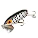 Arbogast Jitterbug Topwater Bass Fishing Lure, Excellent for Night Fishing, Coach Dog Orange Belly, 2 1/2