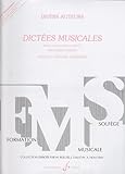 DICTEES MUSICALES VOLUME 3 - ELEVE (FORMATION DE L'OREILLE) by
