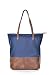 Gootium 41232 Canvas Full Grain Leather Shoulder Handbag