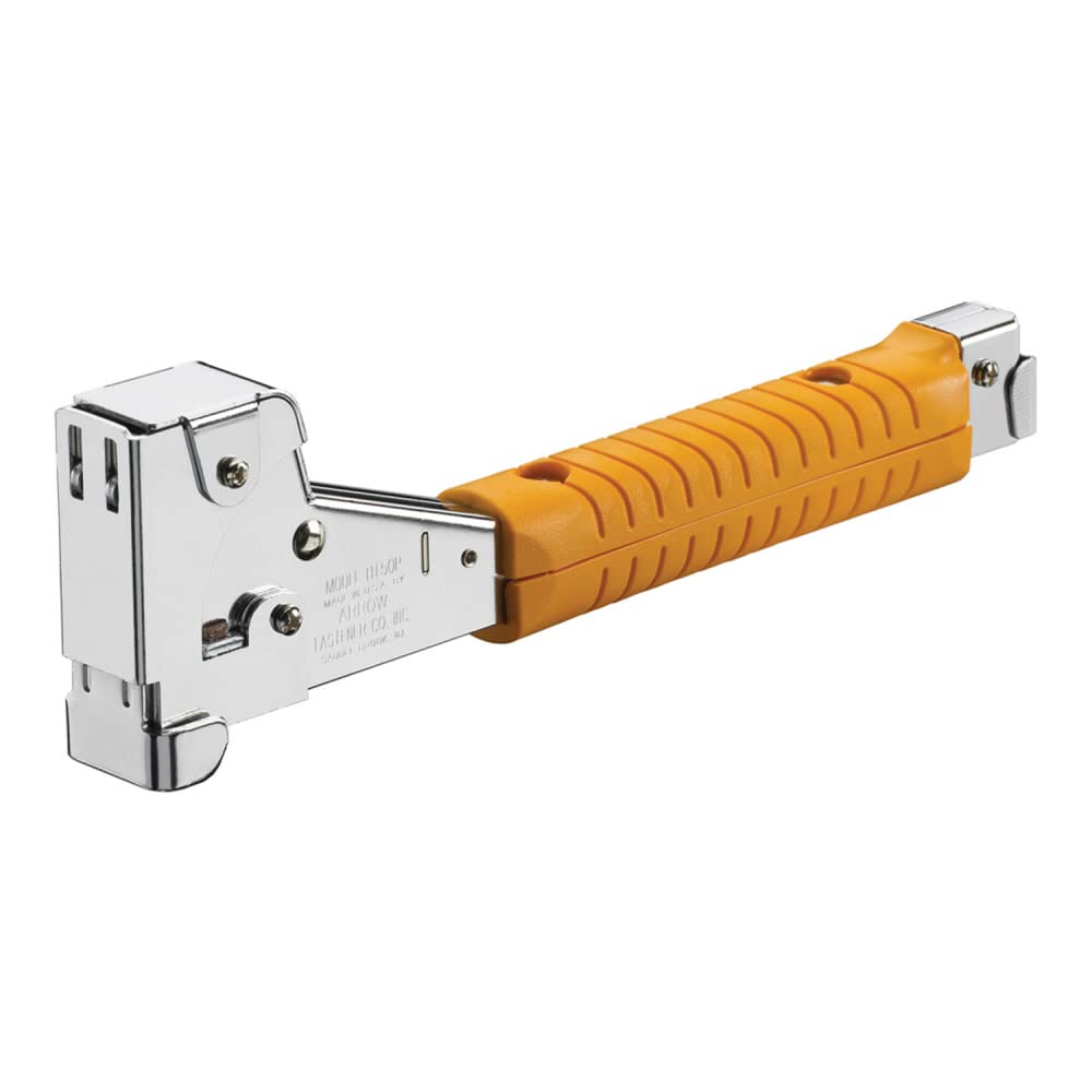 Arrow HT50 Heavy Duty Hammer Tacker – All‑Steel Construction, High‑Impact Action – Ideal for Roofing, Flooring & Insulation