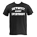 UGP Campus Apparel Detroit Against Everybody Mens T-Shirt