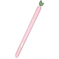 Samsung Galaxy Tab S7/S7 Plus/S8/S8 Plus/S8 Ultra/S9 Plus/S9 Ultra Pencil Case - Colorful Silicone Sleeve with Non-Slip Protection (Peach Pink)