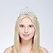 DcZeRong Sweet Girls 16th Birthday Tiaras Crown Princess Girls 16 Birthday Crowns Crystal Tiara