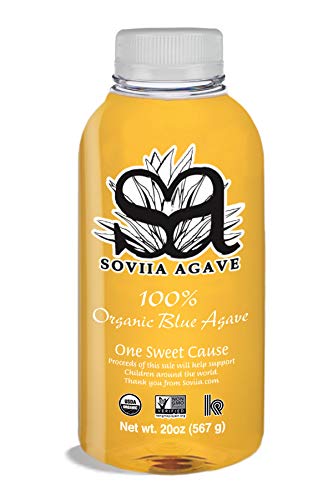 20 oz 100% Organic Blue Agave Syrup