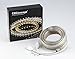 CBconcept UL Listed, 13 Feet, 1400 Lumen, 3000K Warm White, Dimmable, 110-120V AC Flexible Flat LED Strip Rope Light, 240 Units 3528 SMD LEDs, Indoor Outdoor Use, Accessories Included, Ready to use