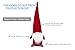 Handmade Christmas Gnome Ornaments For Men, Women & Kids | Well Crafted Luxury Figurines Set For Home Décor, New Year’s Eve Parties, Personalized Gifts, Table Centerpieces, Garden & More- Red