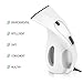 PurSteam Next Gen Fabric Steamer, 220ml Capacity, White, Handheld, Perfect for Home and Travel