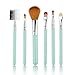 Luismia Makeup Brushes Premium Synthetic Foundation Powder - Makeup Brush Set Cosmetics Blending Blush Eyeliner Face Powder Brush Makeup Brush Kit (Random Color)