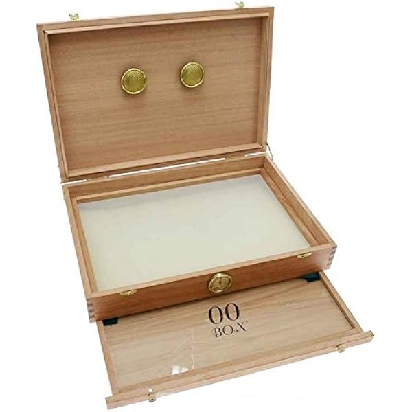 Caja de madera polinizadora para curado 00Box - Grande (00 Box): Amazon.es: Jardín