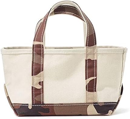 Amazon L L Bean エルエルビーン ボート アンド トート バッグ ミニ ブラウンカモフラージュ トートバッグ