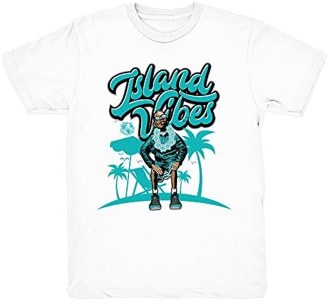Island Vibes T-Shirt to Match Nike Foamposite "Island Green" sneakers