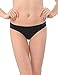 Liqqy Women's 3 Pack Perfect Fit Hi-cut Invisible Bikini Panties