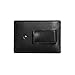 Coach Mens Money Clip Card Case in sport calf leather F75459 Black