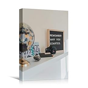 signwin Canvas Wall Art Panel Quotes Bedroom Industrial...