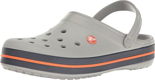 Crocs Crocband, Unisex-Adult Clog, Light Grey/Navy 38/39 EU price