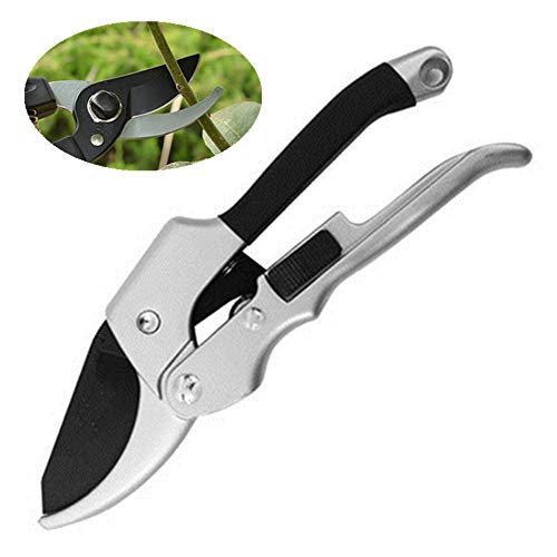 SDFSX Scissors Pruning Shears Hand Pruners Gardening Scissors Garden Clippers Tree Trimmers Secateurs, Pulley Design, Less Effort