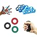 Finger Stretcher Resistance Hand Bands,Finger extension exerciser,finger grip strengthener 3 Levels Finger strength trainer for Guitar Player & Rock Climbing