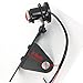 Black LED Vertical Side Mount License Plate Bracket Brake Running Rear Tail Light for Harley Bobber Chopper