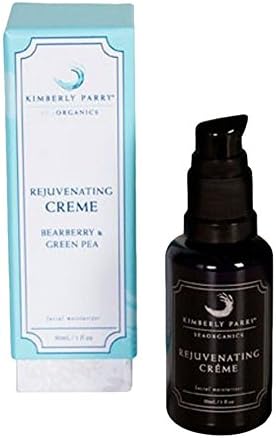 Kimberly Parry Organics Rejuvenating Facial Moisturizer Cream, Bearberry &amp; Green Pea, 1 oz
