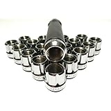 Coyote - 20 Open End 6 Spline Lug Nuts Tuner Style 1/2