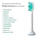 Sebikam Toothbrush Replacement Heads 4pcs- Replacement Toothbrush Heads For Philips, Sonicare & DiamondClean – Pack of 4 Electric Toothbrush Replacements Heads – Generic Toothbrush Heads With Caps