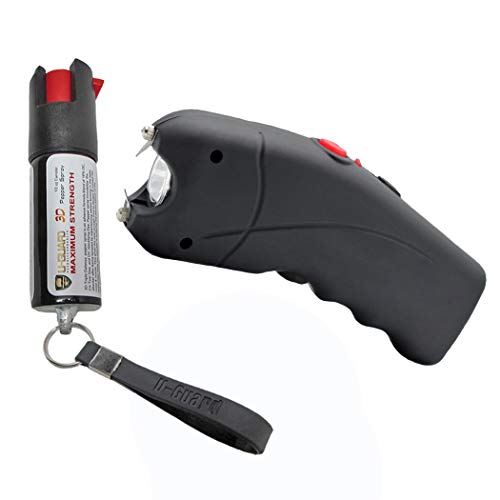 Best Self Defense Weapons Kit Electric Stun Gun Flashlight Personal