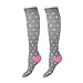 Running Cotton Compression Socks for Women& Men15-20mmhg Graduated 6 Pair Value Pack Knee High Nursing Socks, Maternity SocksA601