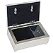 Cottage Garden Sister Champagne Silver Rope Trim Inspirational Petite Music Box Plays Amazing Grace