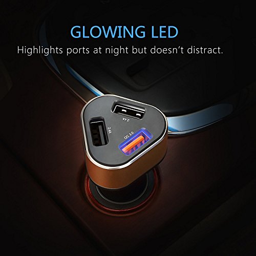 image for Samsung Galaxy S8 / S8 Plus / Note 8 USB Type C Car Charger, Dison 42 
