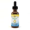 Vitamin D Drops for infants - Non-GMO, Gluten-free, All Natural - D3 400 IU = 1 drop = 100% Daily Value - Safe & Easy Concentration for your Baby - 60 mL (2 fl oz) = over 2,000 Doses! - Easy-to-Use bulb dropper - No artificial Flavoring, Preservatives, or