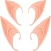 BBTO 2 Pairs Halloween Latex Elf Ears Cosplay Masks Fairy Goblin Ears, Light Color primary